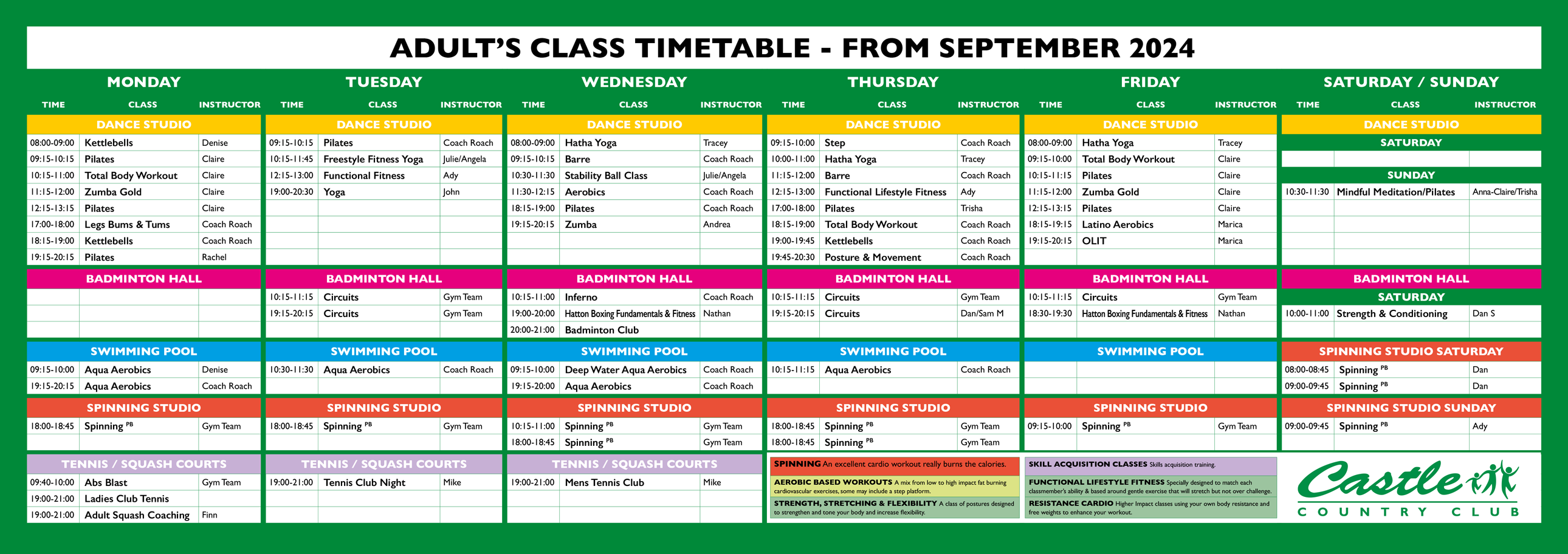 CCC Timetable Adults Sept 2024